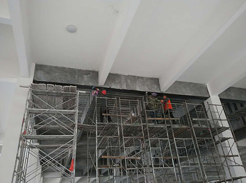 曼卡特碳纖維布在南京某小學加固中的應用 曼卡特碳纖維布在南京某小學加固中的應用