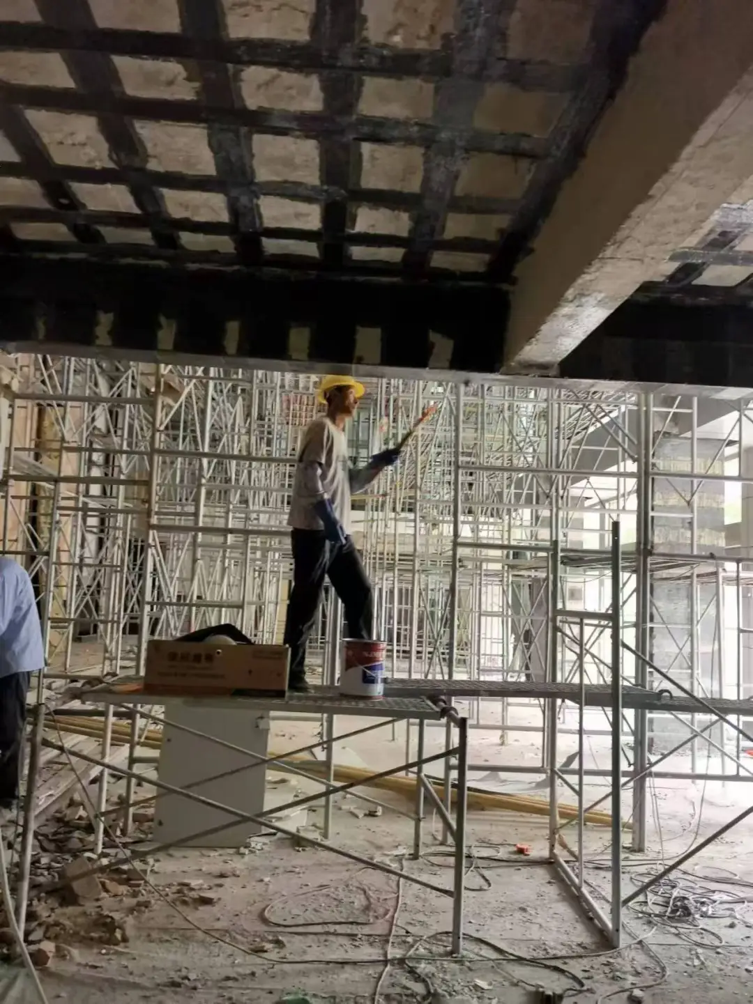 【加固案例】曼卡特加固材料如何為山西武警機關禮堂披上'隱形戰(zhàn)甲'？