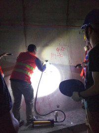 曼卡特植筋膠加固技術助力蘇州地鐵疏散平臺升級 