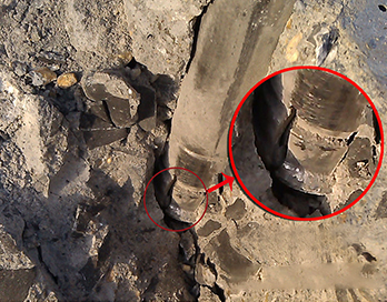 自切底機(jī)械錨栓切入效果圖